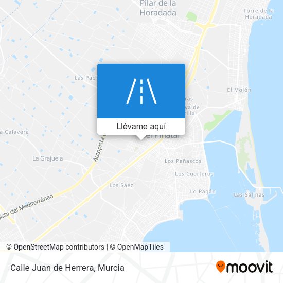 Mapa Calle Juan de Herrera