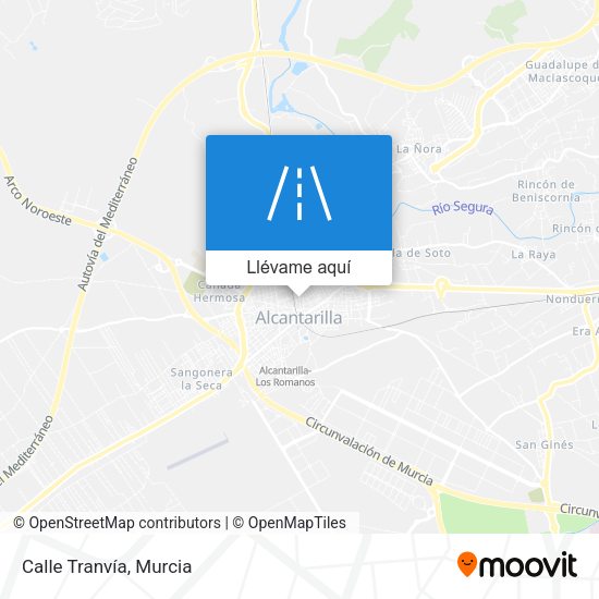 Mapa Calle Tranvía