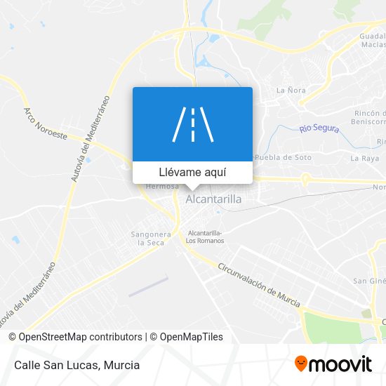 Mapa Calle San Lucas
