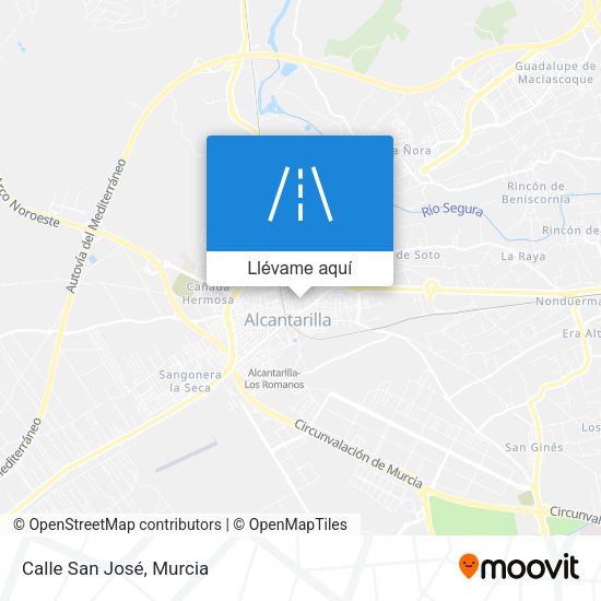 Mapa Calle San José