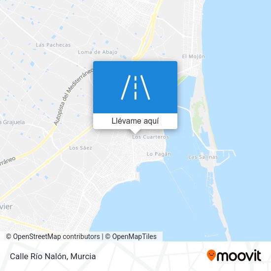 Mapa Calle Río Nalón