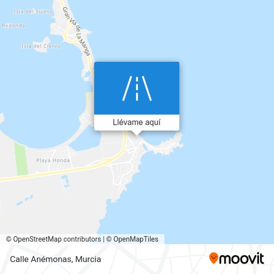 Mapa Calle Anémonas