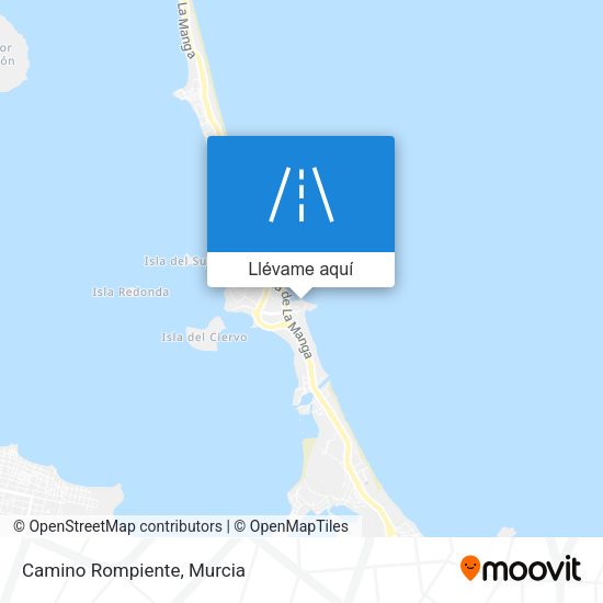 Mapa Camino Rompiente