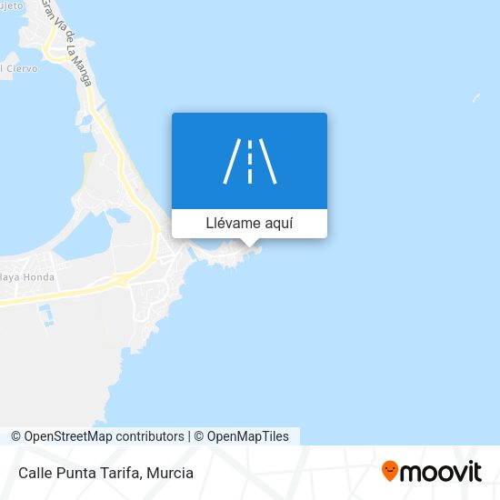 Mapa Calle Punta Tarifa