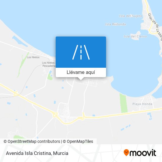 Mapa Avenida Isla Cristina