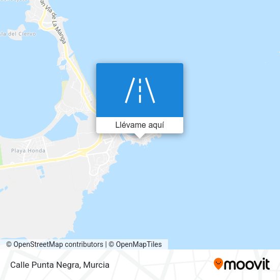 Mapa Calle Punta Negra