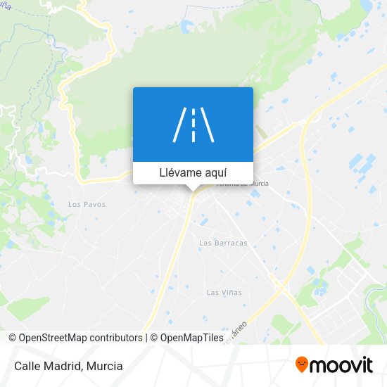 Mapa Calle Madrid
