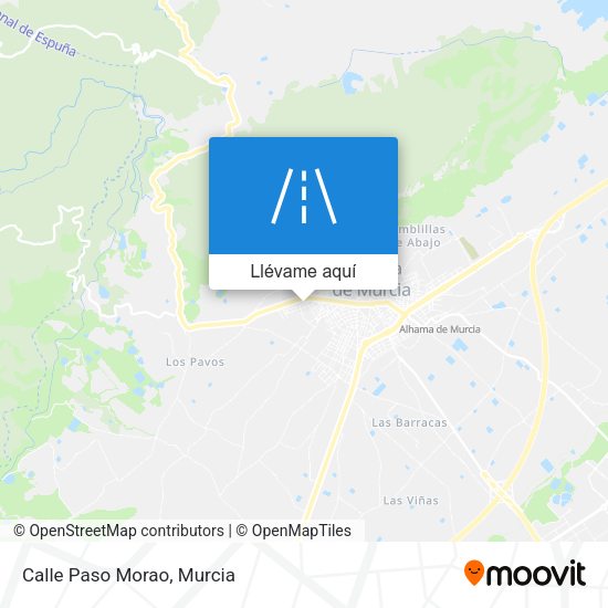 Mapa Calle Paso Morao