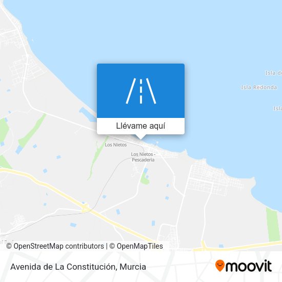 Mapa Avenida de La Constitución