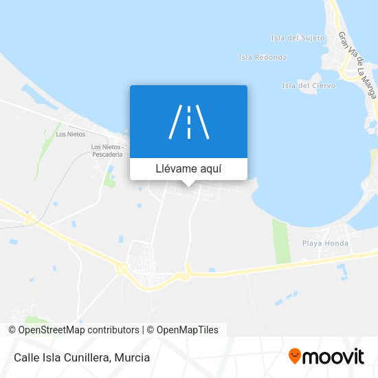 Mapa Calle Isla Cunillera