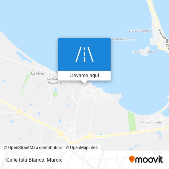Mapa Calle Isla Blanca