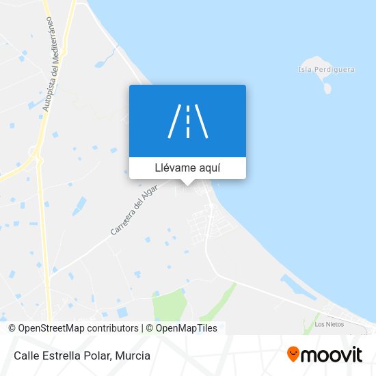 Mapa Calle Estrella Polar