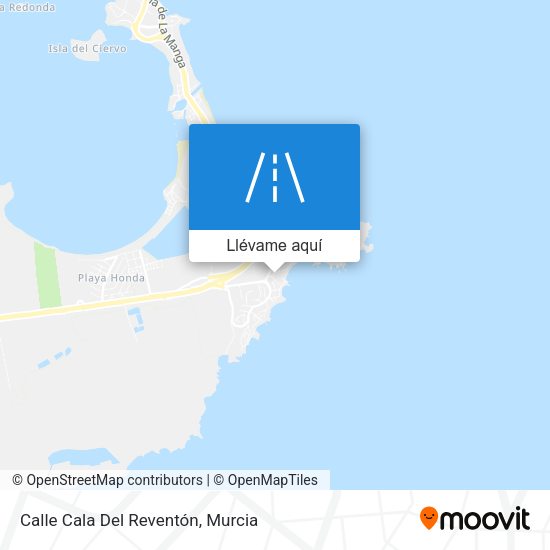 Mapa Calle Cala Del Reventón