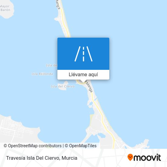 Mapa Travesía Isla Del Ciervo