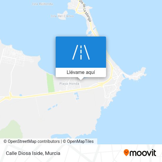 Mapa Calle Diosa Iside