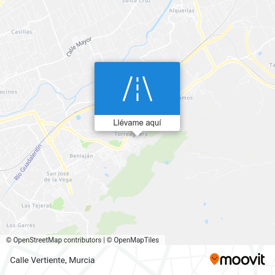 Mapa Calle Vertiente