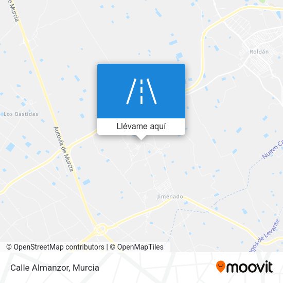Mapa Calle Almanzor