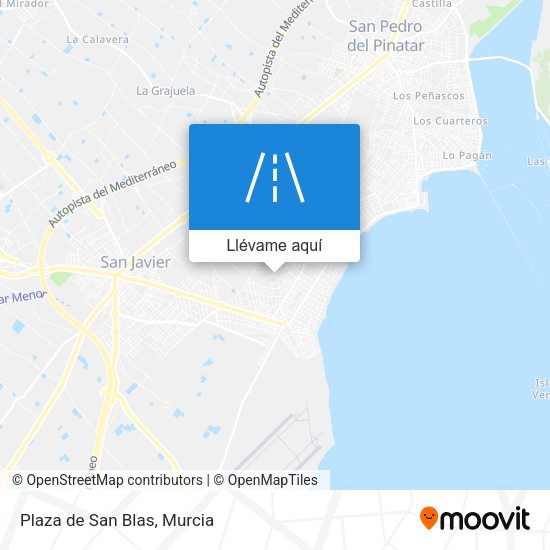 Mapa Plaza de San Blas