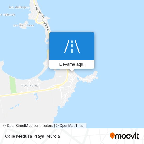 Mapa Calle Medusa Praya