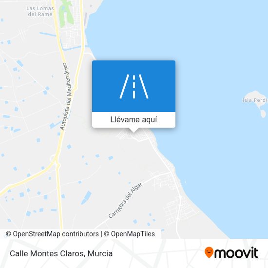 Mapa Calle Montes Claros