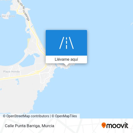 Mapa Calle Punta Barriga