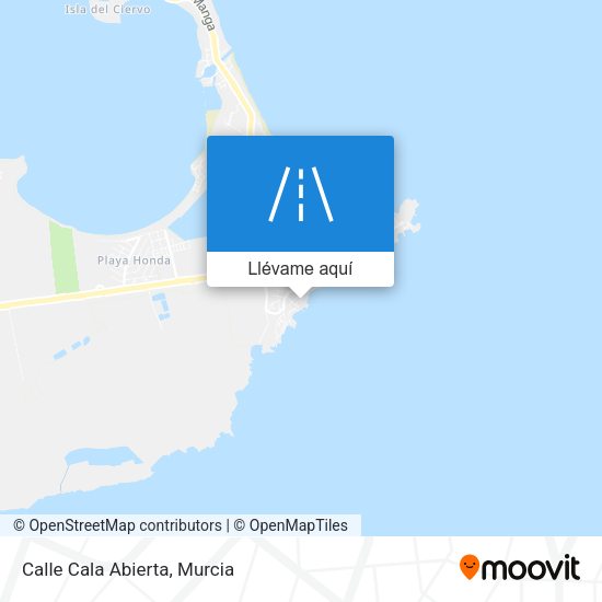 Mapa Calle Cala Abierta