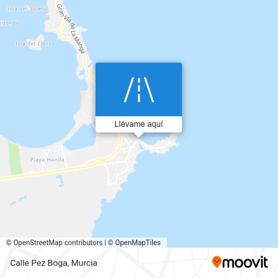 Mapa Calle Pez Boga