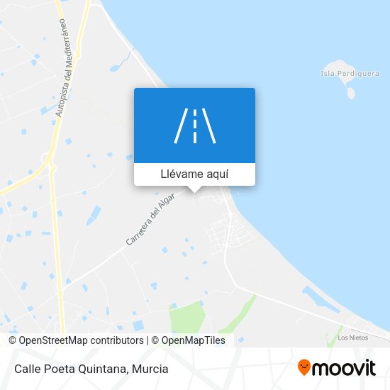 Mapa Calle Poeta Quintana