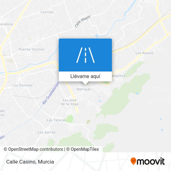 Mapa Calle Casino