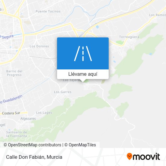 Mapa Calle Don Fabián