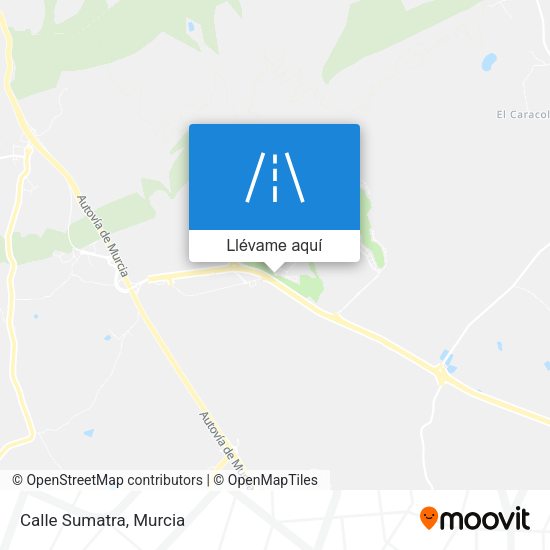 Mapa Calle Sumatra