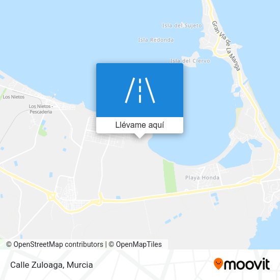Mapa Calle Zuloaga