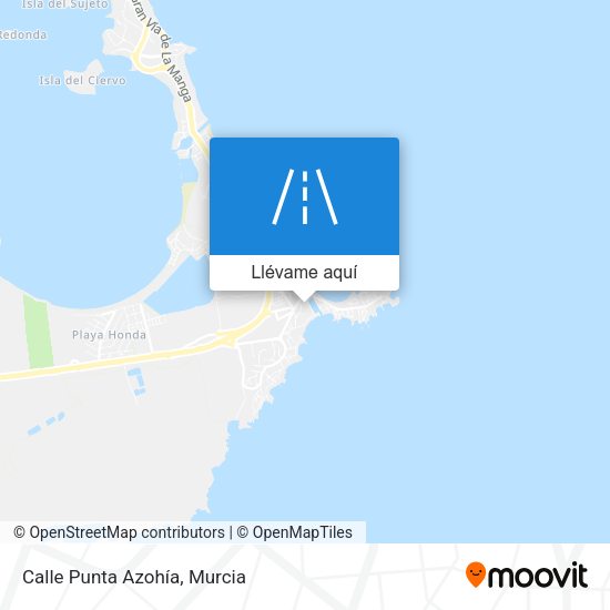 Mapa Calle Punta Azohía