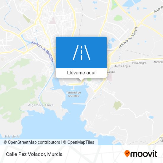 Mapa Calle Pez Volador