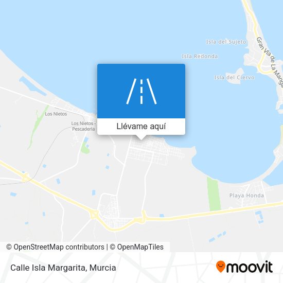 Mapa Calle Isla Margarita