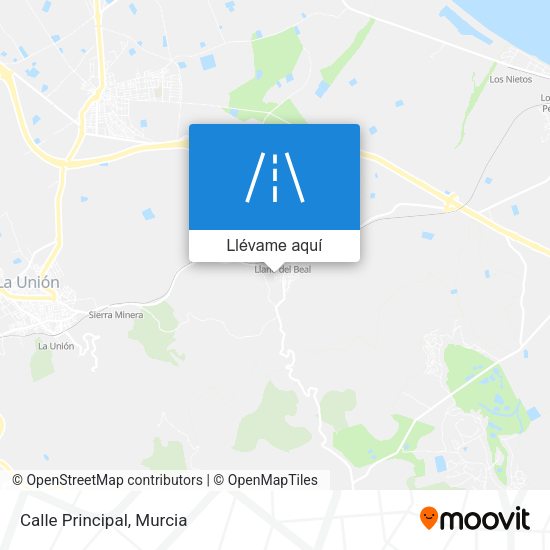 Mapa Calle Principal