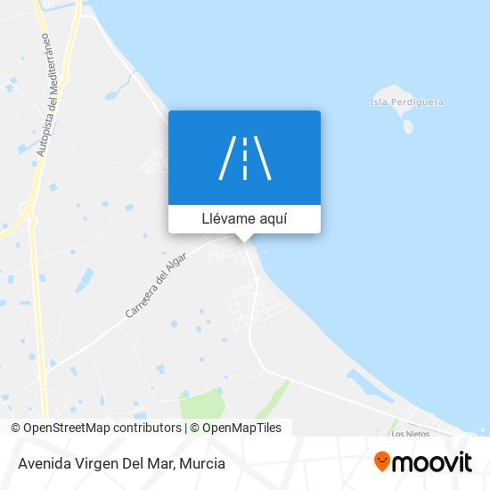 Mapa Avenida Virgen Del Mar