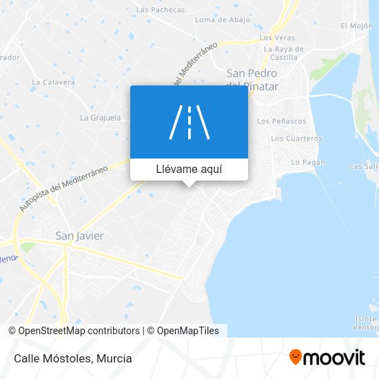 Mapa Calle Móstoles