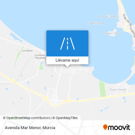 Mapa Avenida Mar Menor