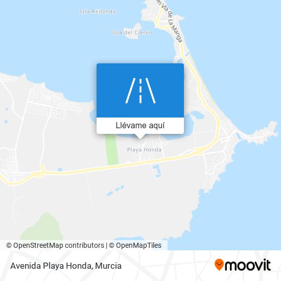 Mapa Avenida Playa Honda