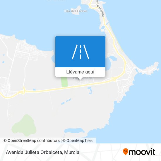 Mapa Avenida Julieta Orbaiceta