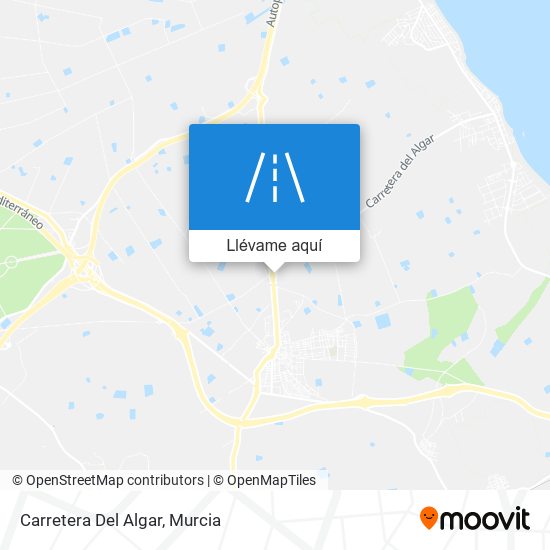 Mapa Carretera Del Algar