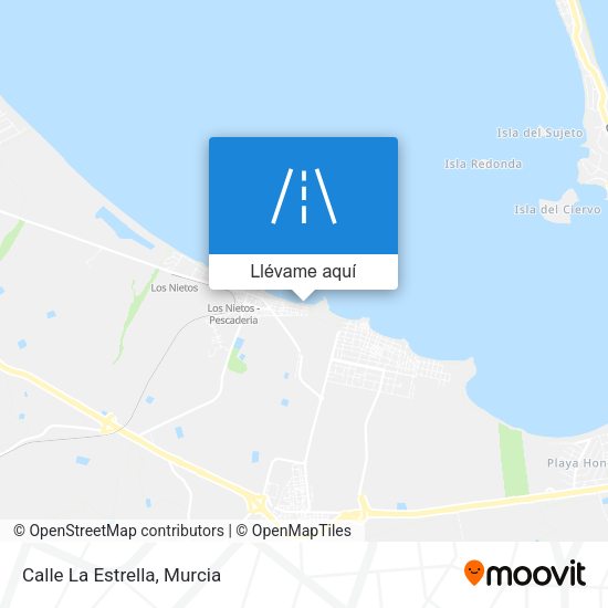 Mapa Calle La Estrella