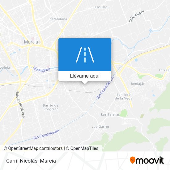 Mapa Carril Nicolás