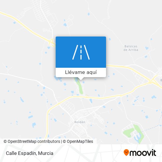 Mapa Calle Espadín