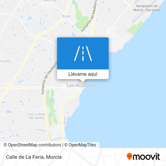 Mapa Calle de La Feria