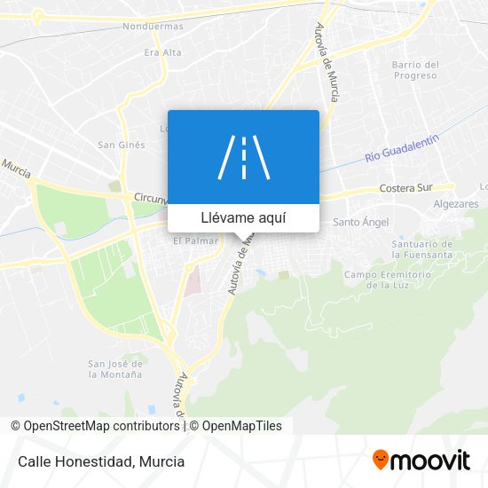 Mapa Calle Honestidad