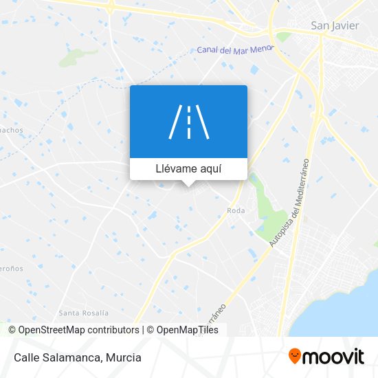 Mapa Calle Salamanca