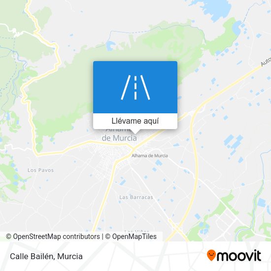 Mapa Calle Bailén