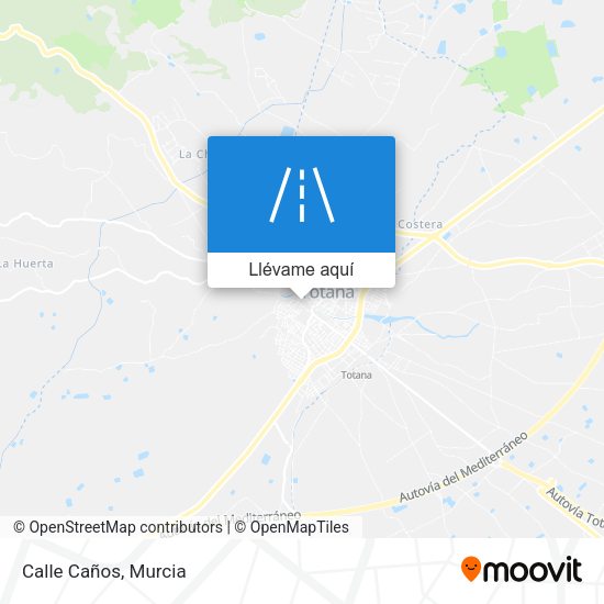 Mapa Calle Caños